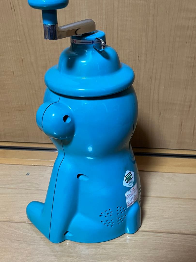 泣き虫モンキーアイス　かき氷　レトロかき氷　昭和レトロ　かき氷機　美品