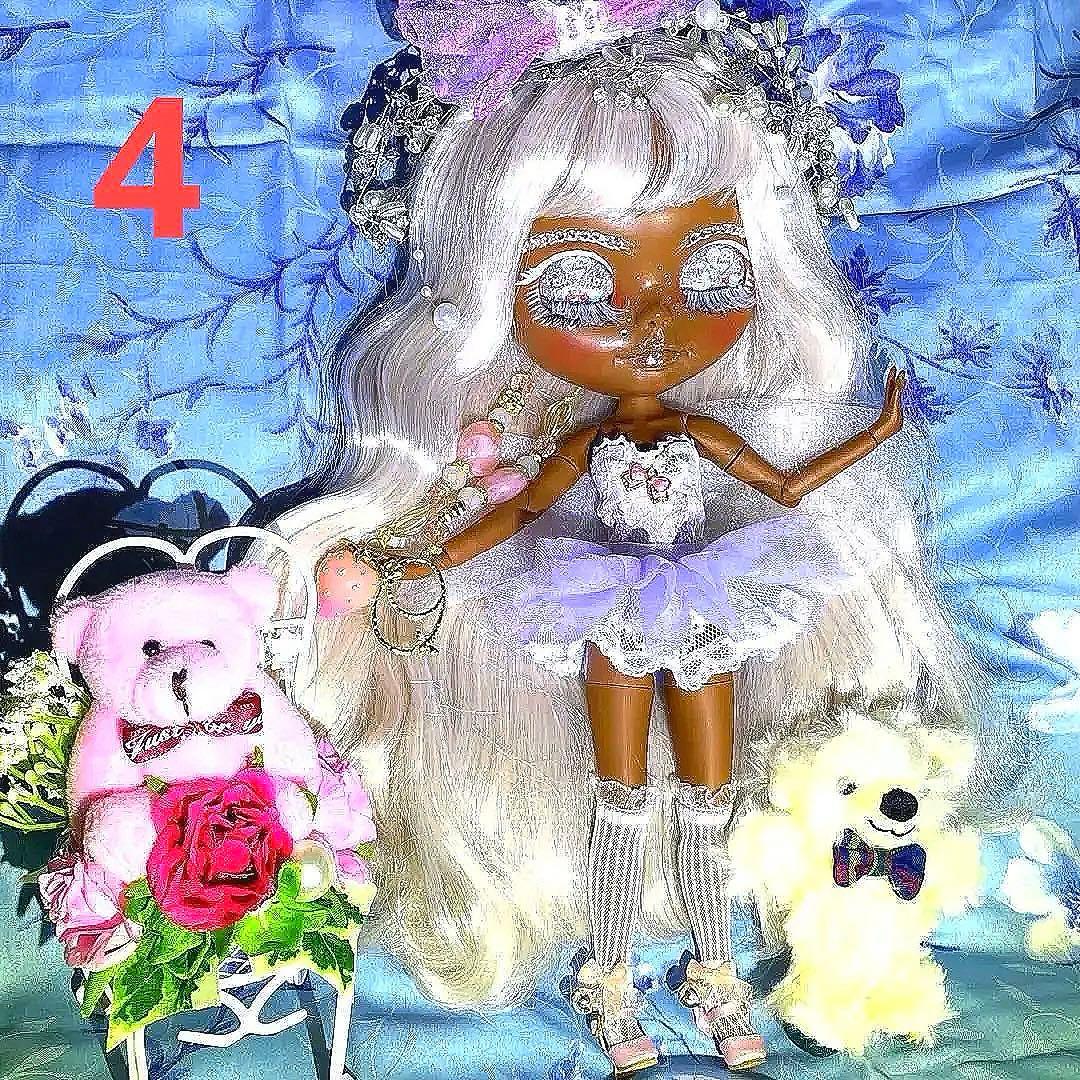 ♥️. アイシードール　カスタム　ブライス. ˖✩ ˖ Angela ˖✩ ˖゜