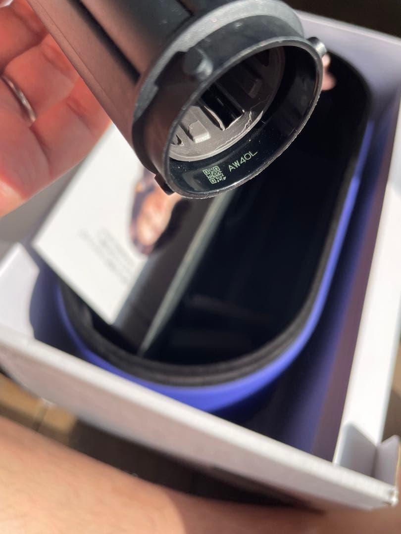 Dyson 40㎜　カーラー　ヘアスタイラー　アタッチメント　ビンカブルー