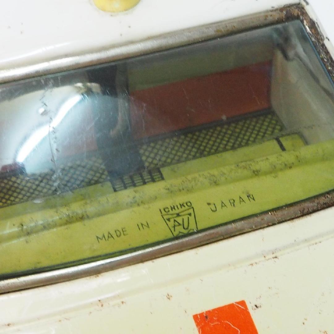 イチコー【初代 日産シルビア救急車フリクション】当時物ブリキ製 自動車TIN箱無