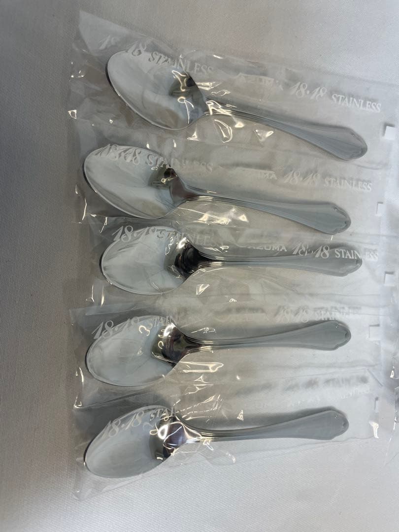 AZUMA 18-18 ステンレス　スプーン フォーク 10本セット 新品