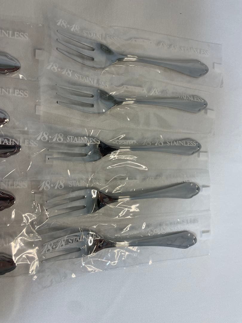 AZUMA 18-18 ステンレス　スプーン フォーク 10本セット 新品