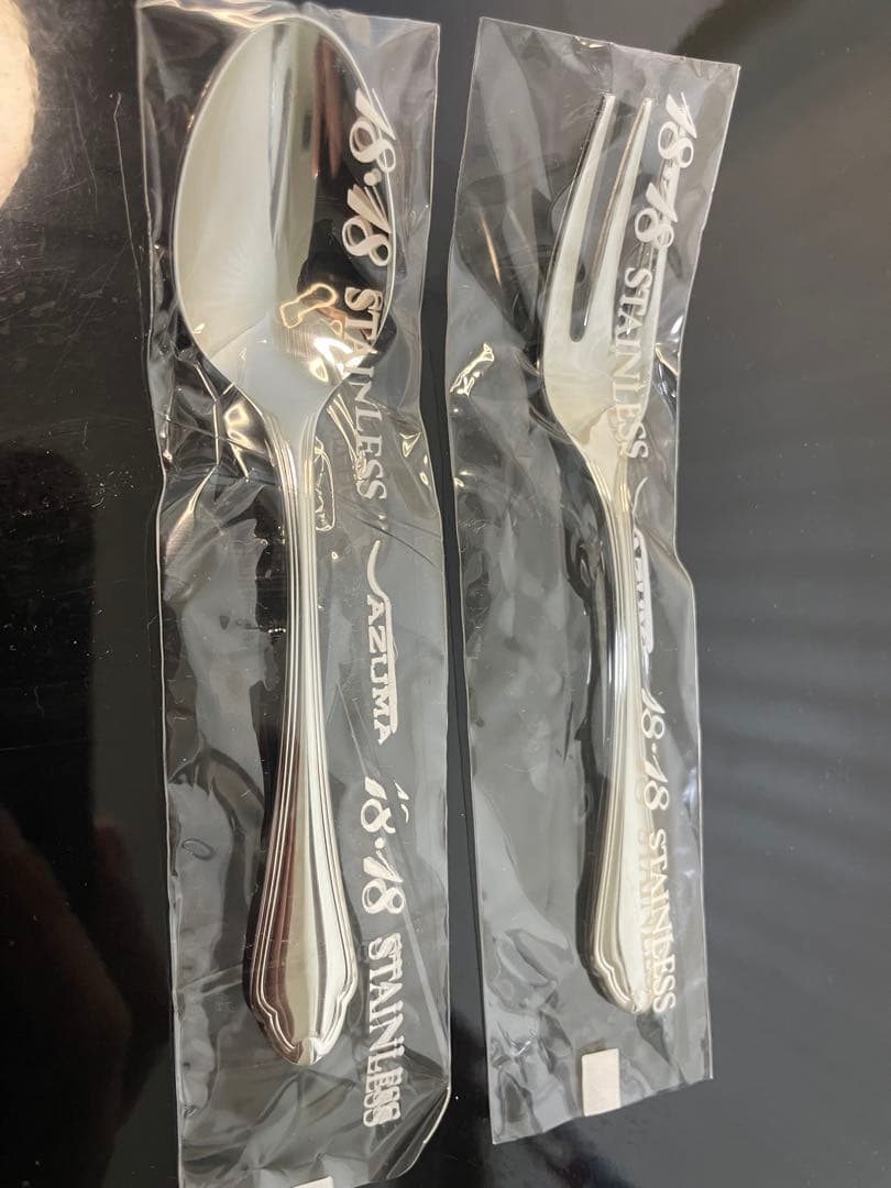 AZUMA 18-18 ステンレス　スプーン フォーク 10本セット 新品