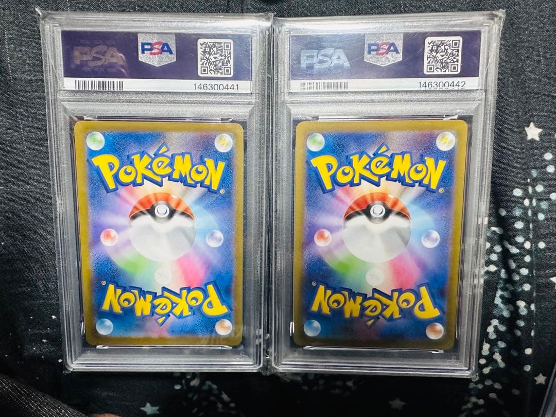 メガサーナイトEX & メガルカリオEX PSA 10