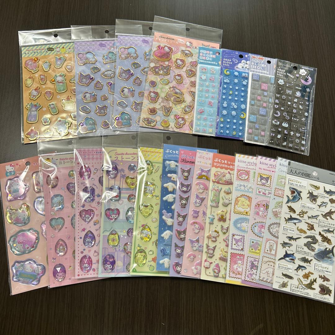 正規品ボンボンドロップシール、プチドロ、ウォーターシール、うるちゅるシール等