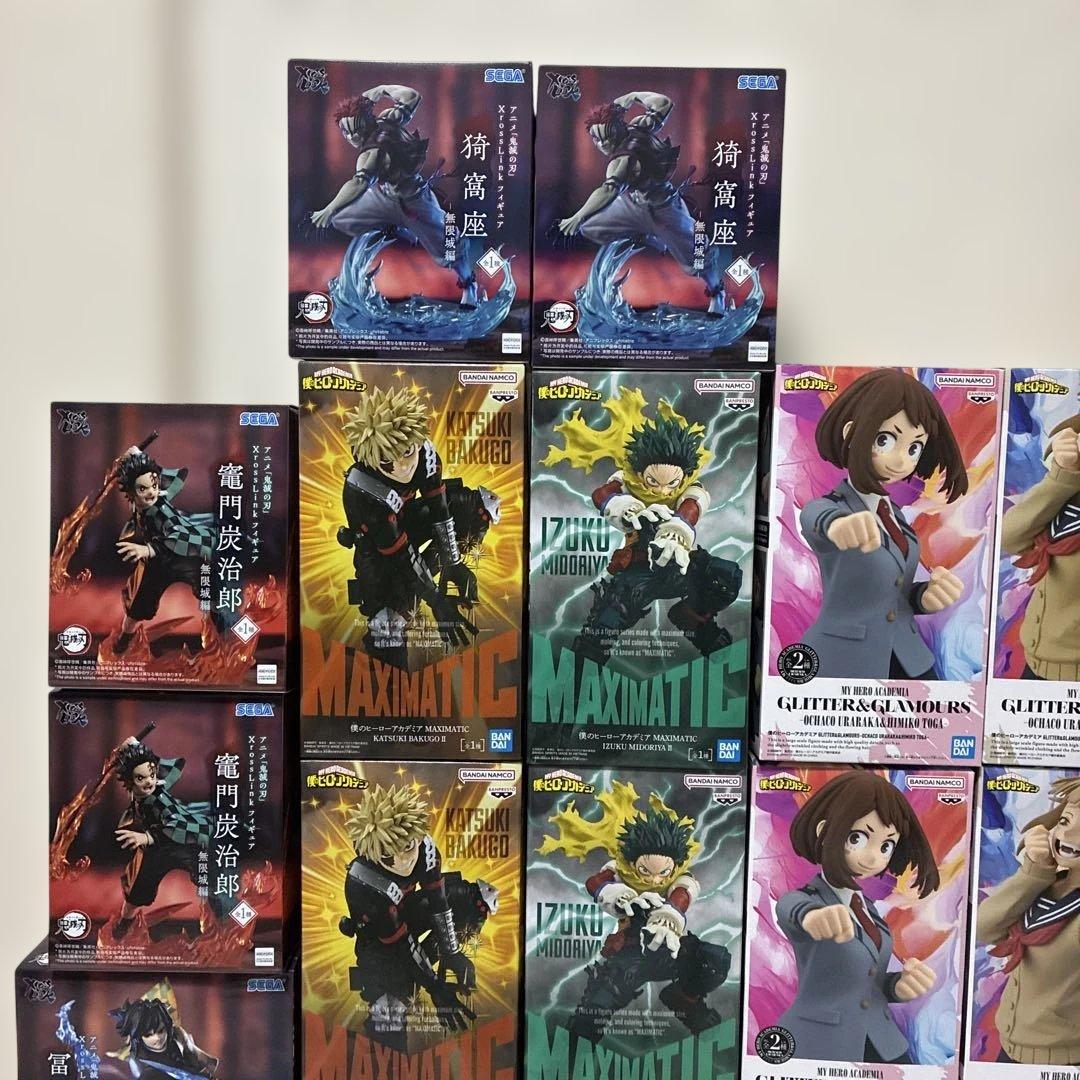 限定値下げ　鬼滅の刃　僕のヒーローアカデミア　爆豪勝己　富岡義勇　まとめ　18点