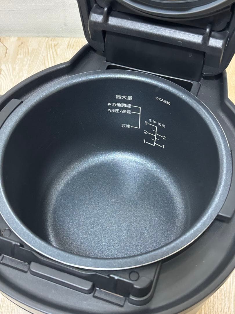 タイガー魔法瓶(TIGER) 電気圧力鍋 マットブラック