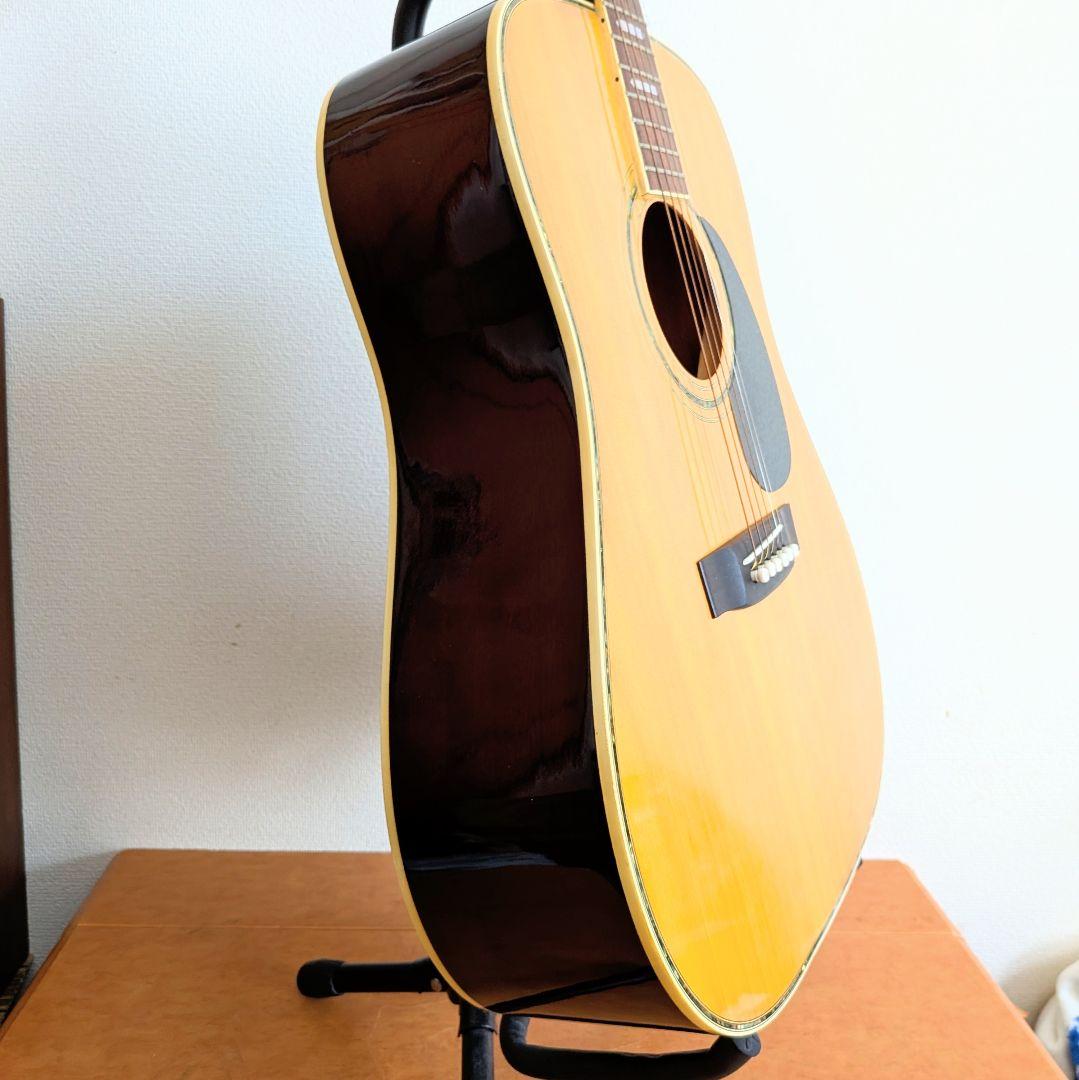 PRO　Matinアコースティックギター縦ロゴ　 スプルーストップ