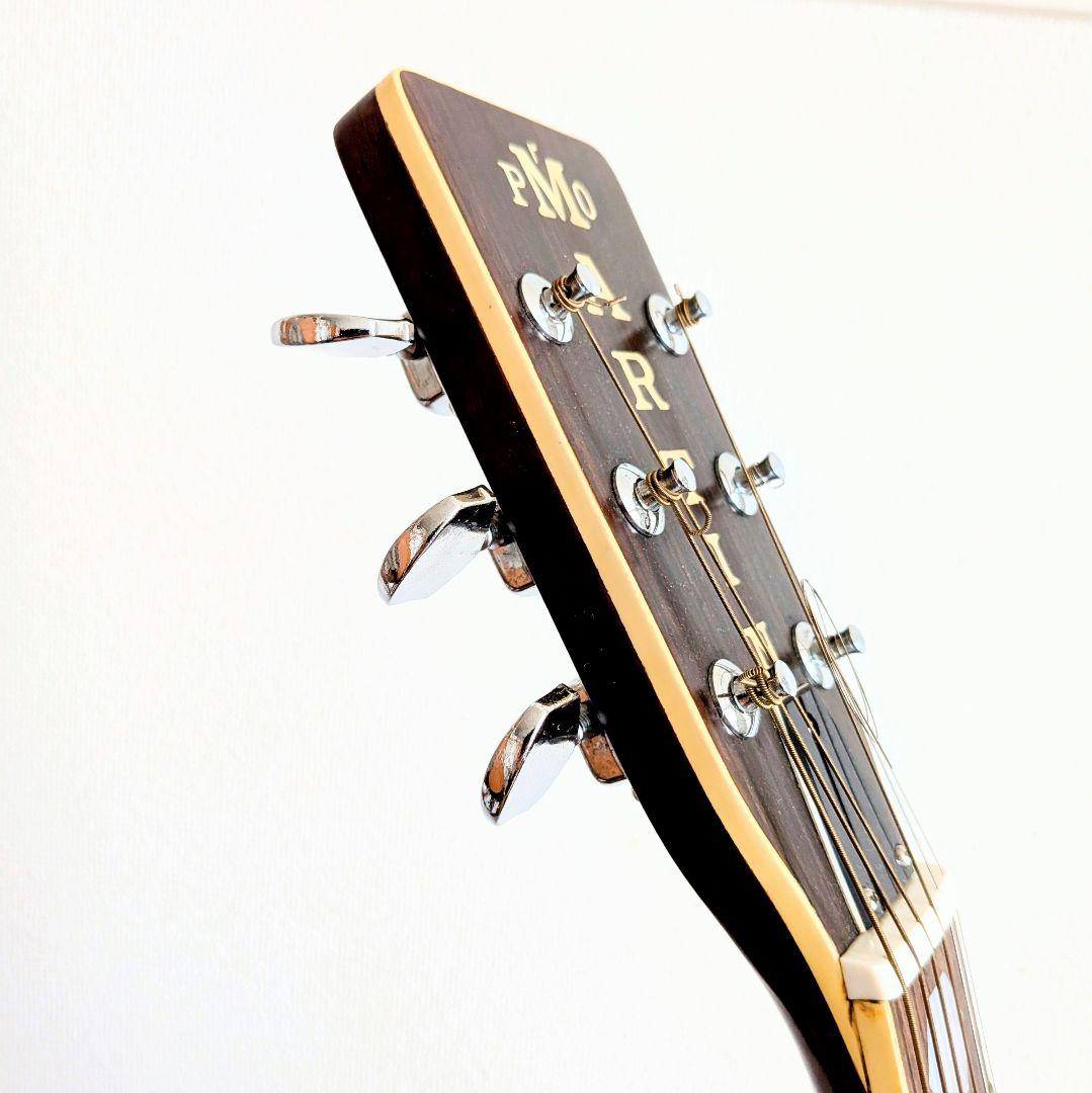 PRO　Matinアコースティックギター縦ロゴ　 スプルーストップ