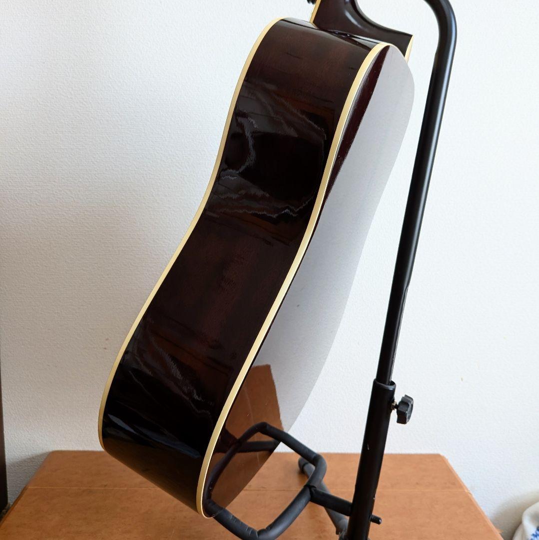 PRO　Matinアコースティックギター縦ロゴ　 スプルーストップ