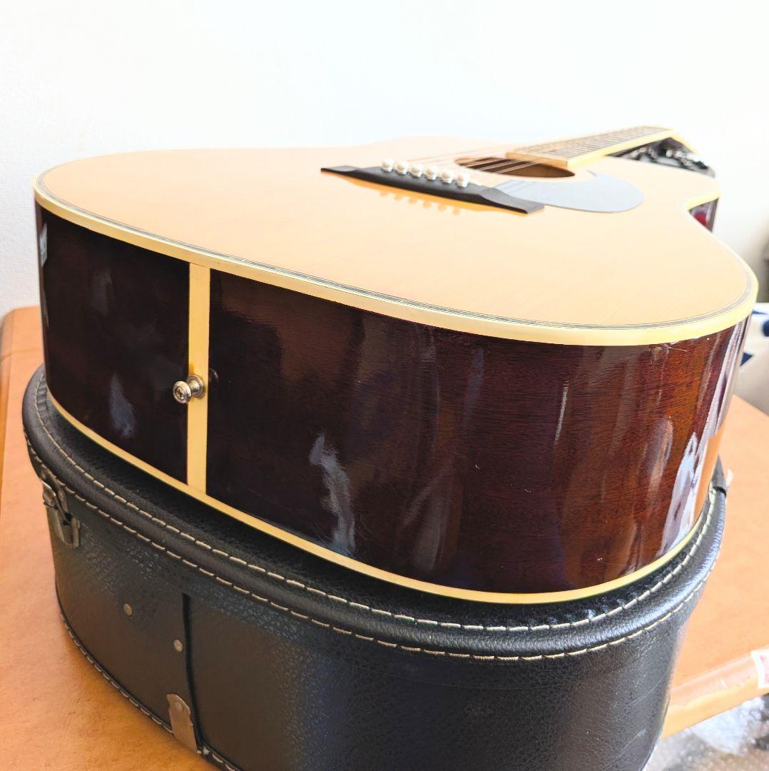 PRO　Matinアコースティックギター縦ロゴ　 スプルーストップ