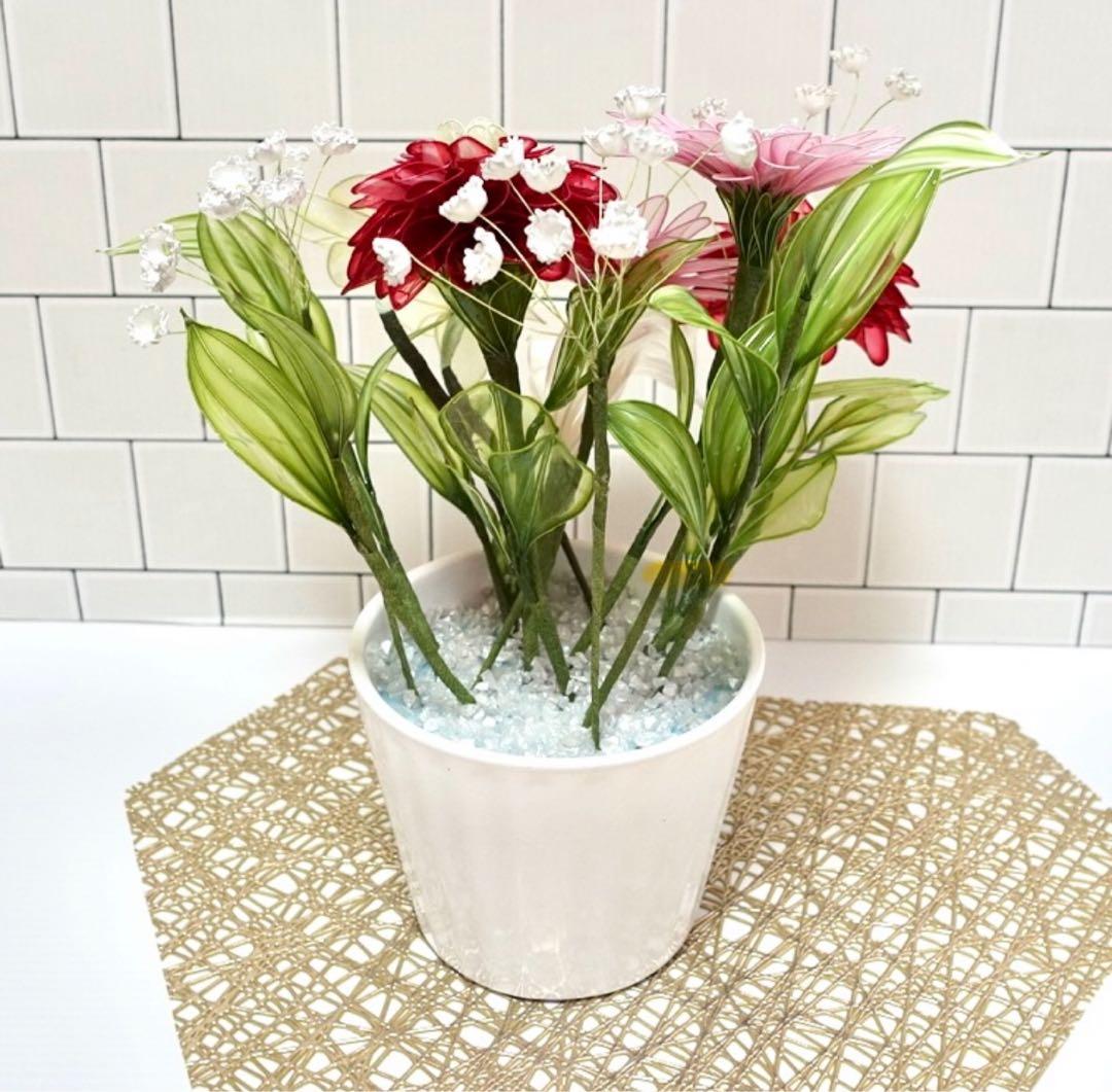 アメリカンフラワー（ダリア、ガーベラ）ディップフラワー