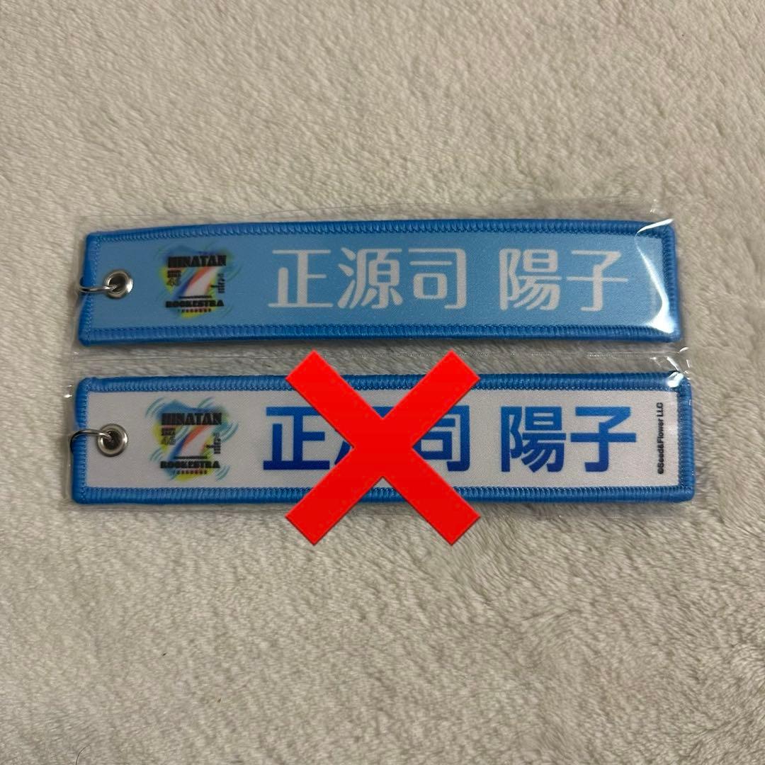 日向坂46 ネームタグキーホルダー　カプセルトイ　大野愛実　2種　正源司陽子　青