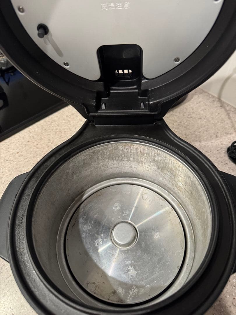 BALMUDA K03A-BK 炊飯器　黒　The Gohan 3合炊き