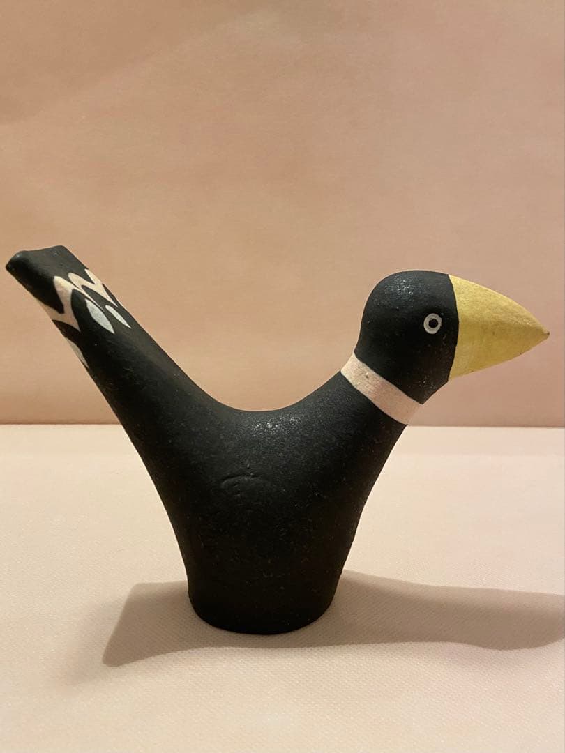 鹿児島睦さん 鳥の置物