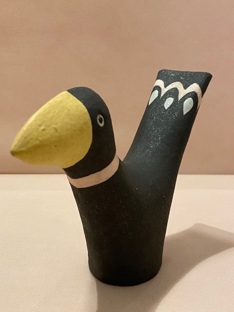 鹿児島睦さん 鳥の置物