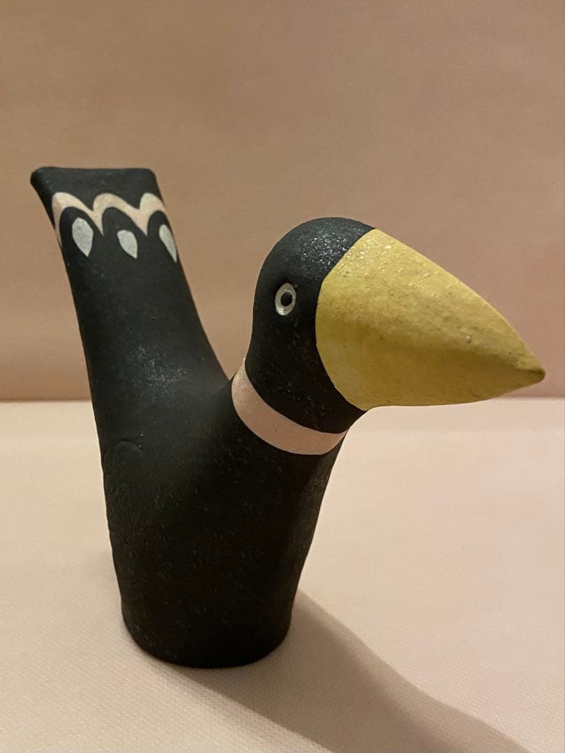 鹿児島睦さん 鳥の置物