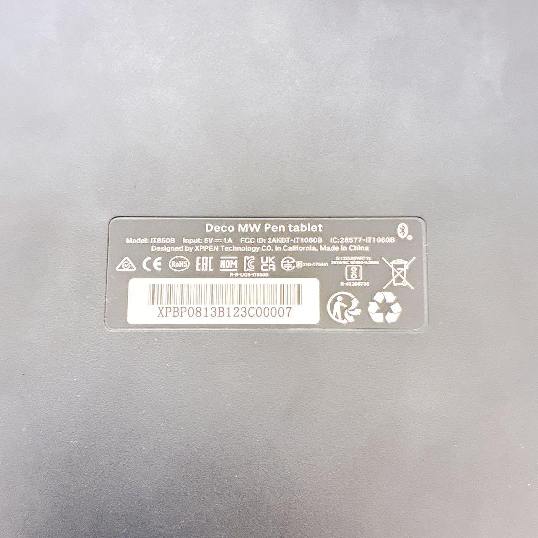 XPPen ペンタブ DECO MW