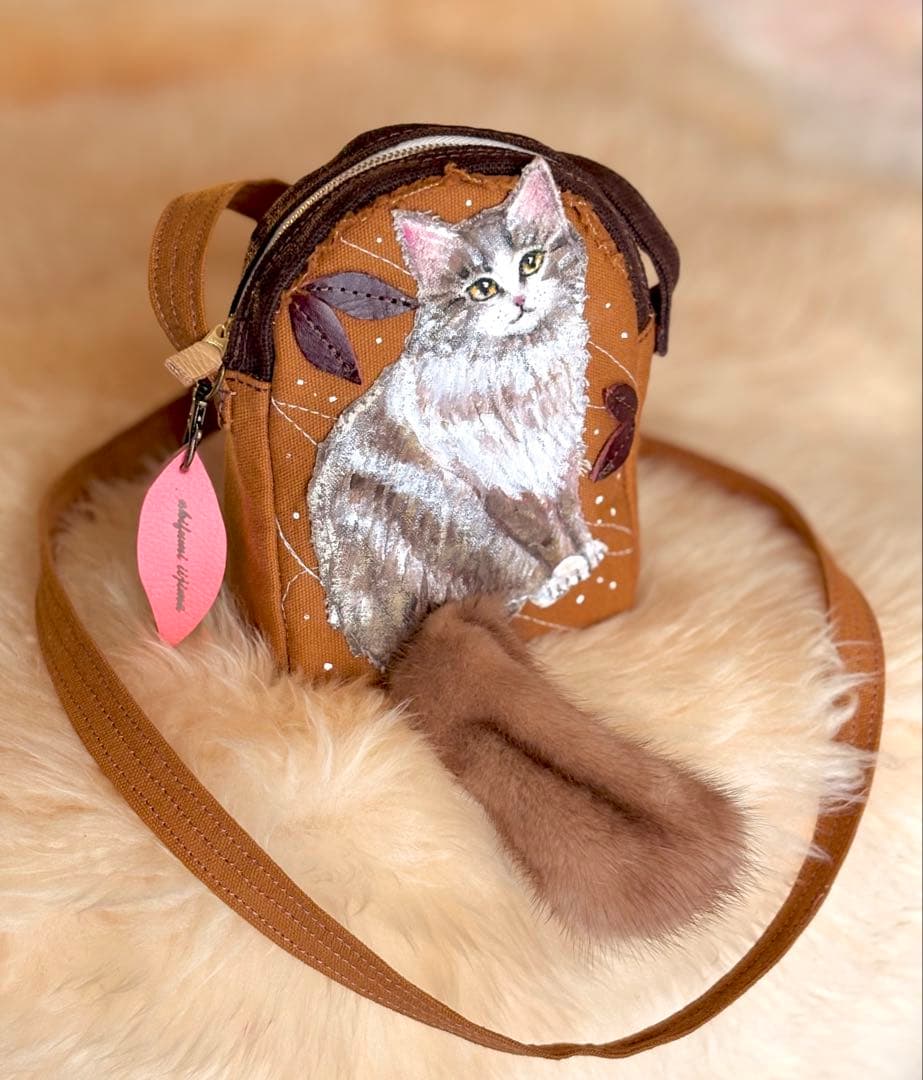 ❤︎常凛❤︎ショルダーバッグねこ