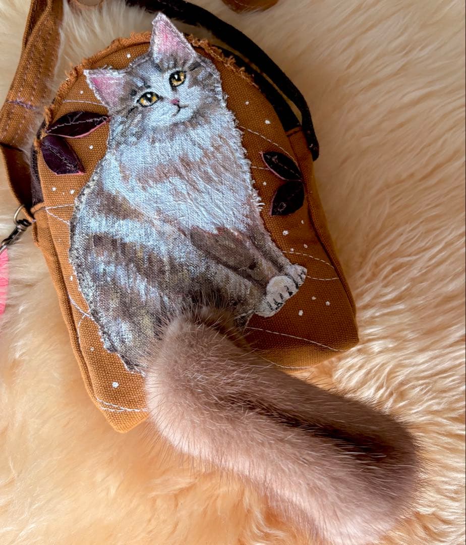 ❤︎常凛❤︎ショルダーバッグねこ