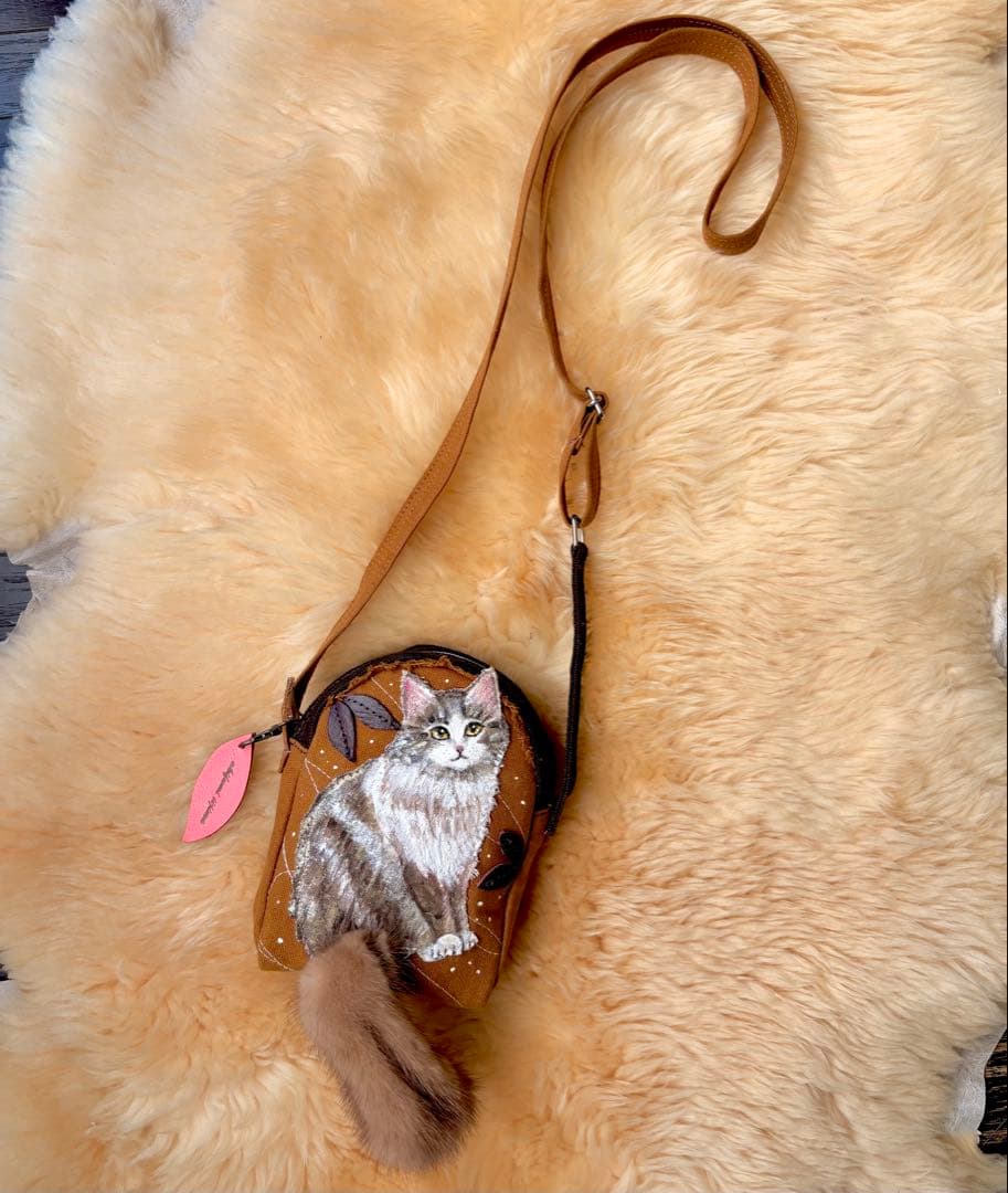 ❤︎常凛❤︎ショルダーバッグねこ