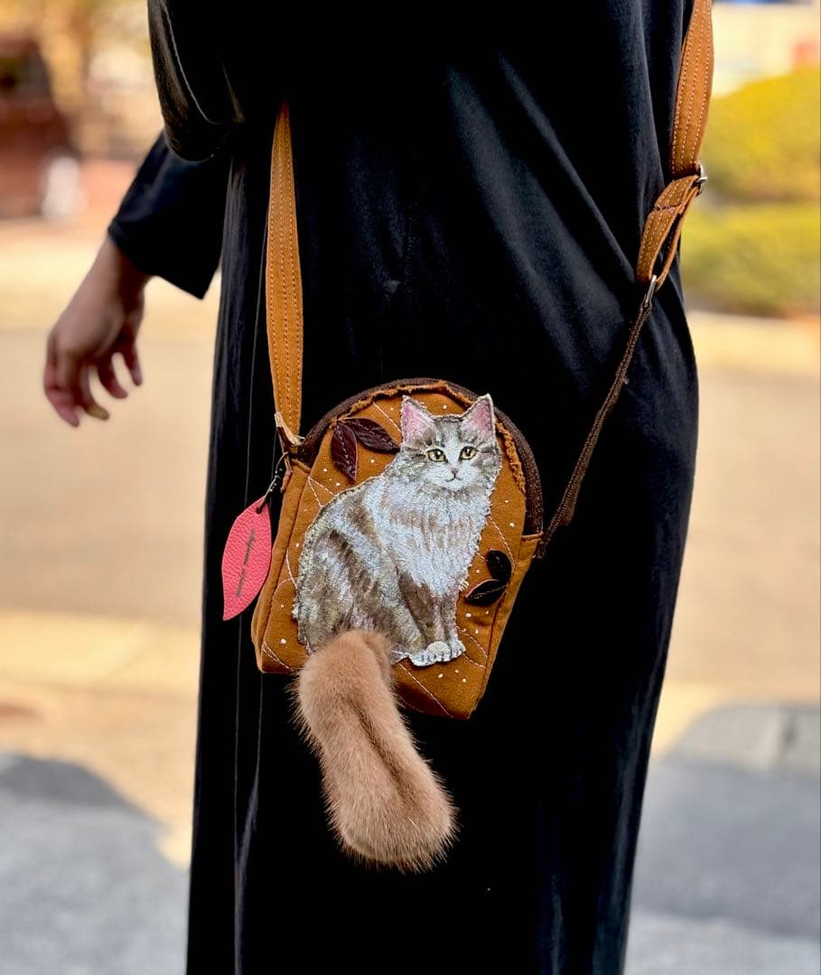 ❤︎常凛❤︎ショルダーバッグねこ