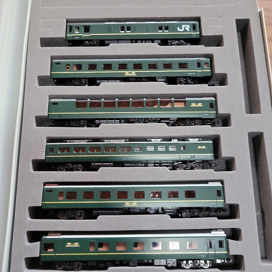 TOMIX 24系 25系 トワイライト増結4両プラス2両セット中古