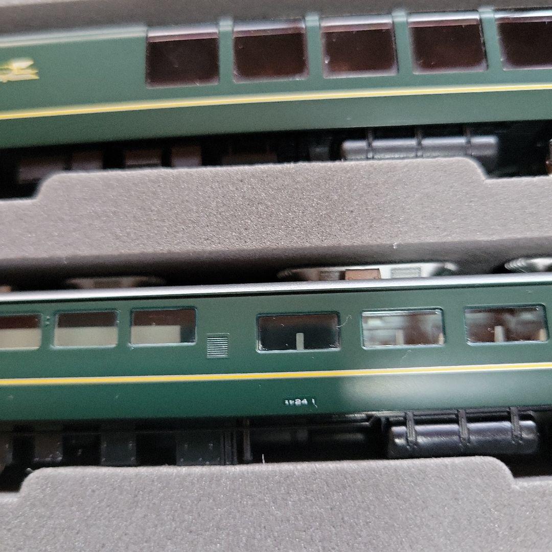TOMIX 24系 25系 トワイライト増結4両プラス2両セット中古