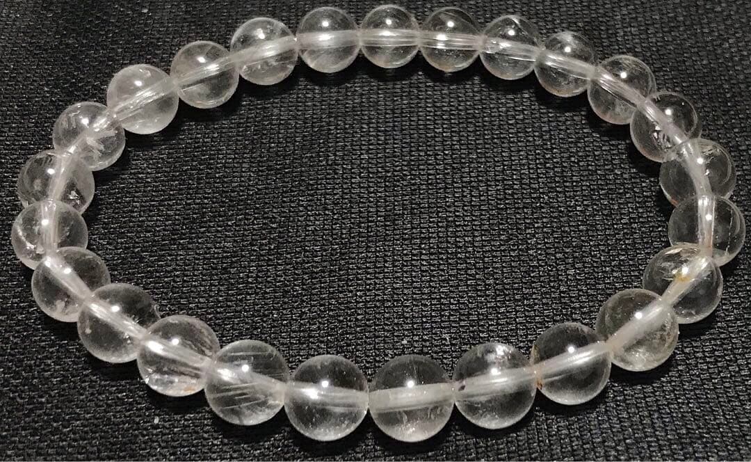 ブラジル　セラデカブラル産　レムリアンシードクリスタル　ブレスレット　７mm