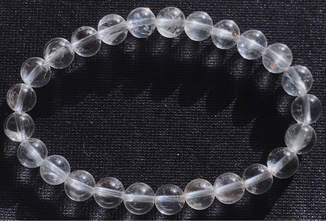 ブラジル　セラデカブラル産　レムリアンシードクリスタル　ブレスレット　７mm
