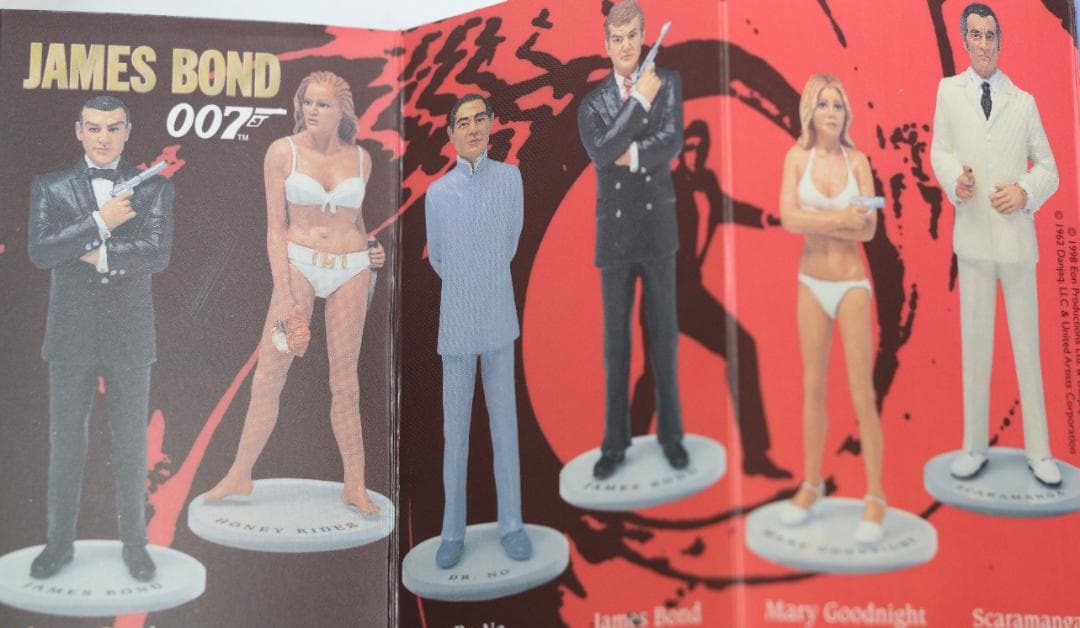 超貴重　CORGI社 メタルフィギャー　007 ジェムス・ボンド（R・ムーアー）