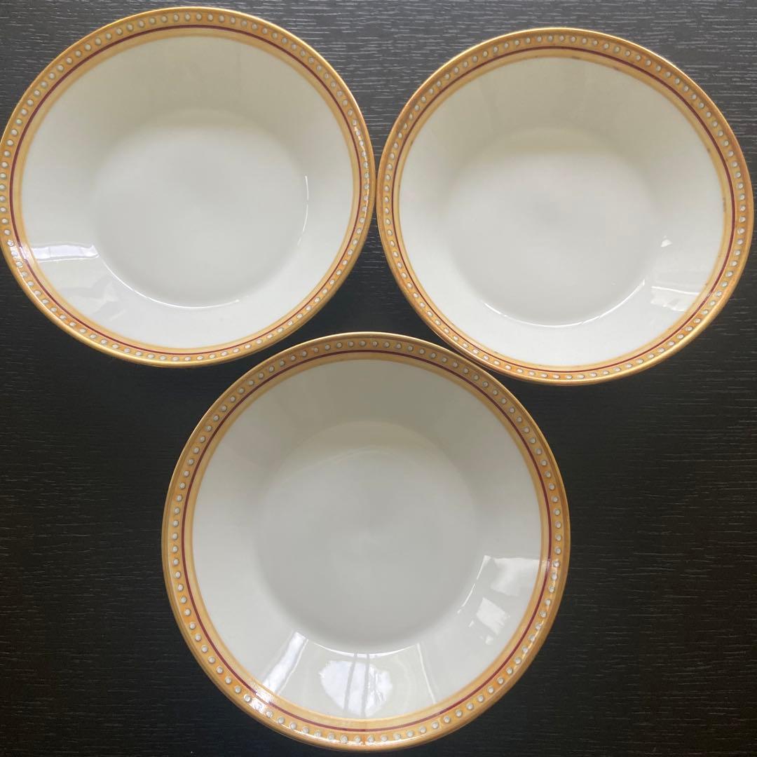 金彩　フルーツソーサー　リチャードジノリ　5枚セット