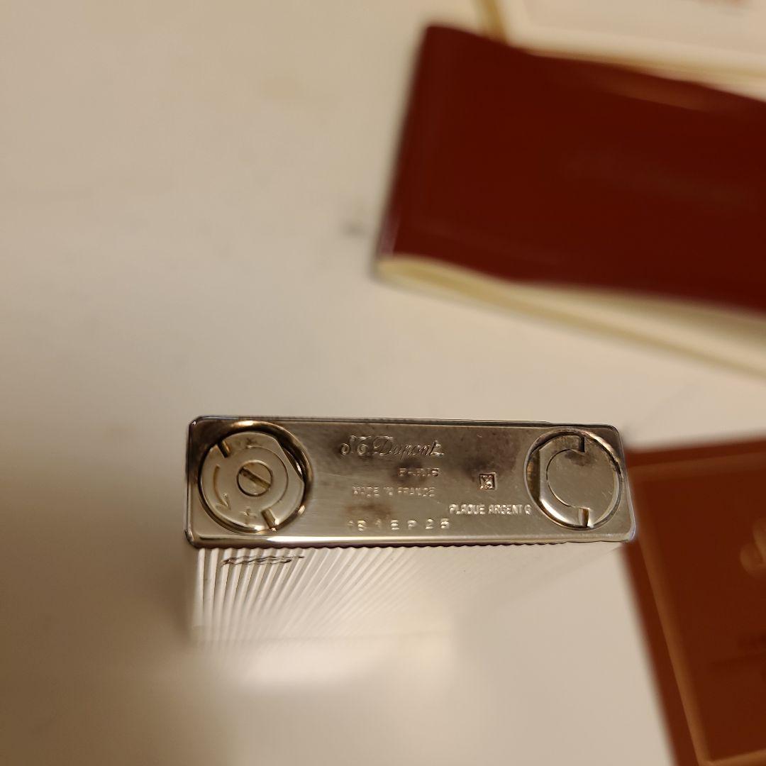 S.T. Dupont ストライプデザインライター ケース付き