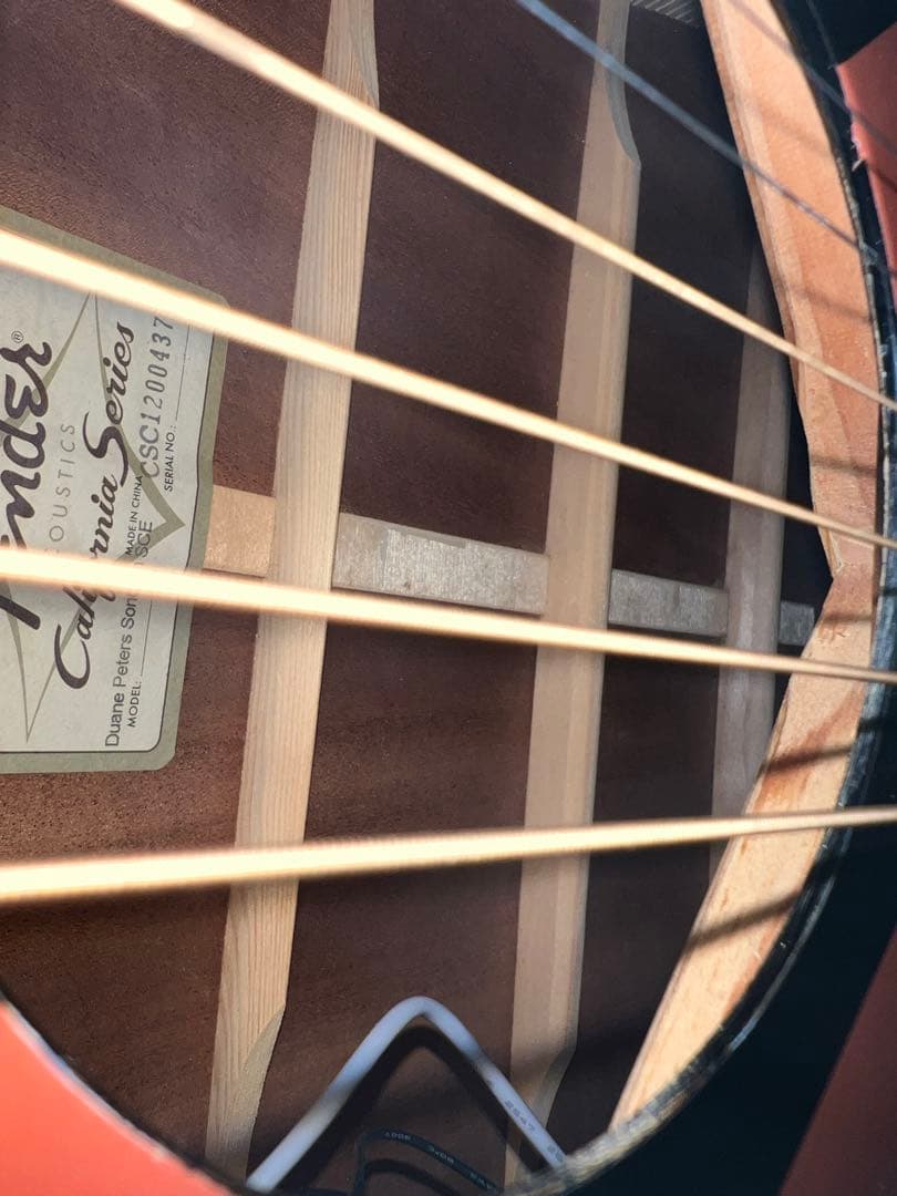 アコースティックギター　Fender