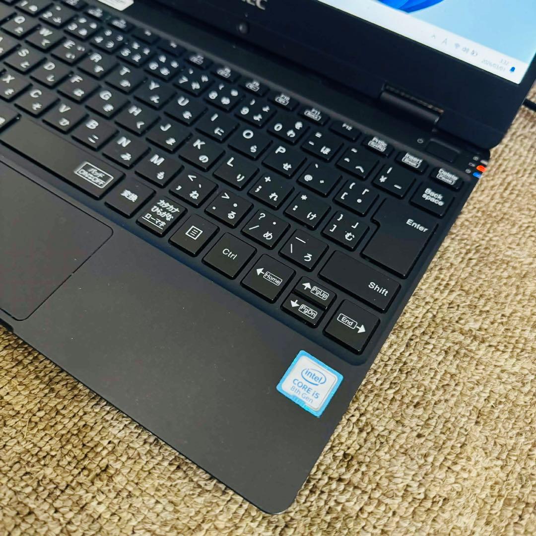 S291 NECノートパソコン i5メモリ8G高速Windows11オフィス付き