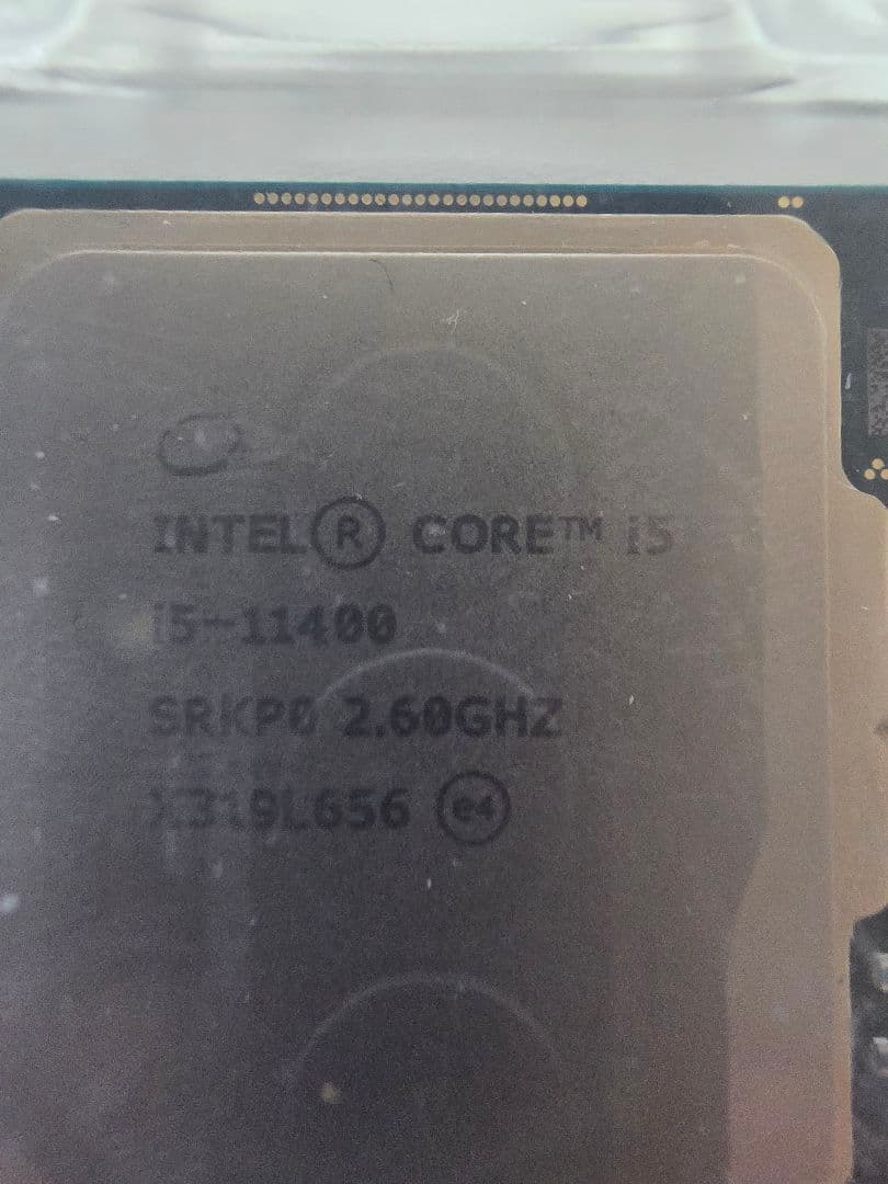 i5 11400 h510マザーボード セット 動作確認済み cpu クーラー有