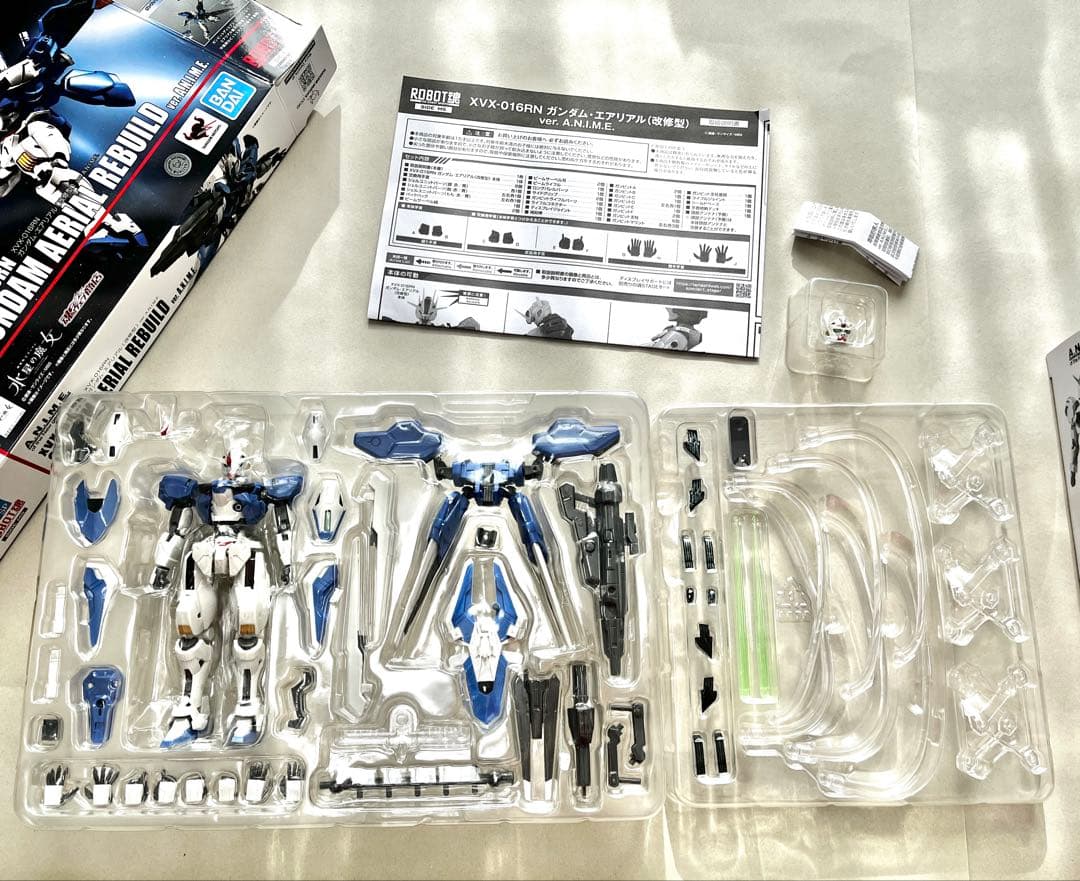 ROBOT魂 エアリアル 改修型 修正版頭部パーツ付 ロボット魂