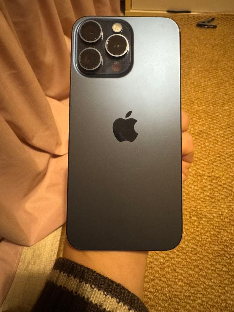 海外版 iPhone 15 Pro Max 1TB，極美品，バッテリーは100%