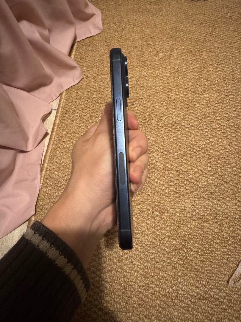 海外版 iPhone 15 Pro Max 1TB，極美品，バッテリーは100%