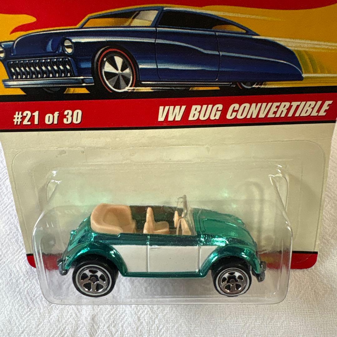 ミニカー Hot Wheels Classics VW Bug Convertible