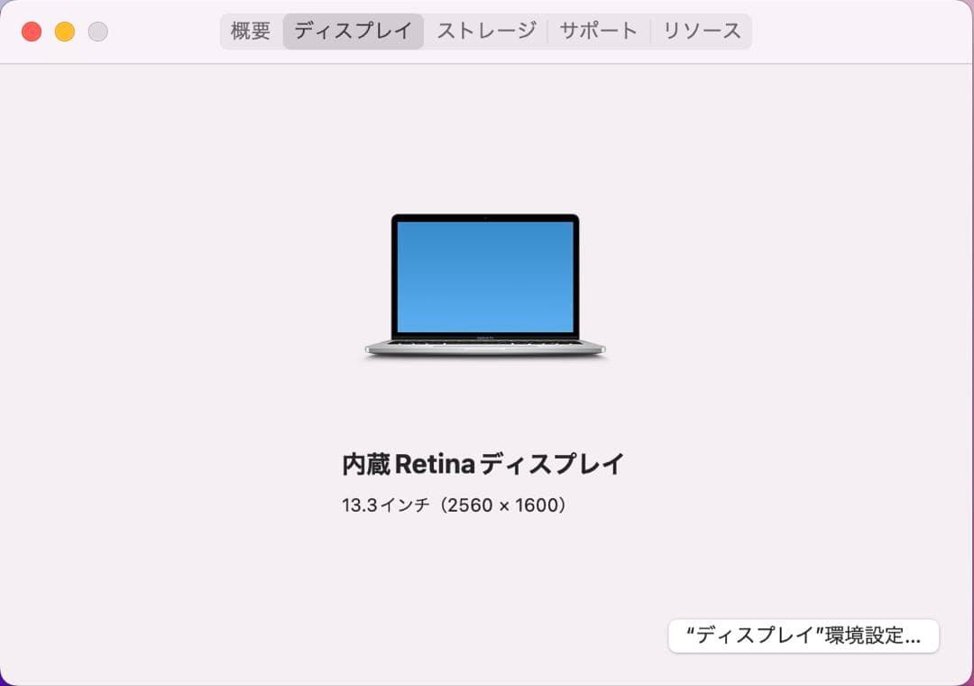 Apple MacBook Pro 本体 13インチ 箱付き