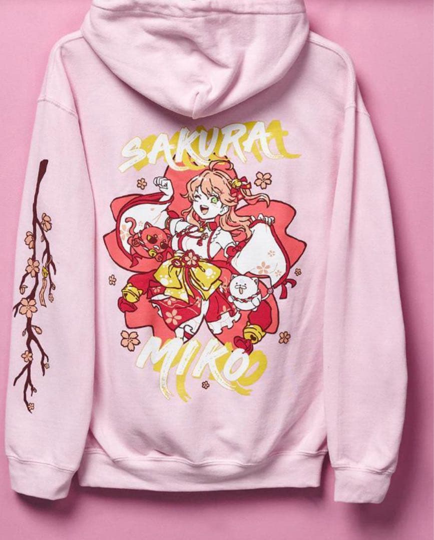 ホロライブ　OMOCAT さくらみこ S パーカー