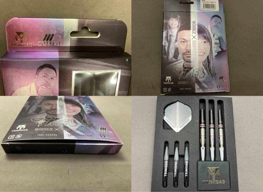 【美品】TRiNiDAD×TIGA ゴメチュ 山田勇樹x坂口優希恵コラボモデル