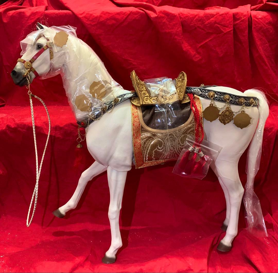 1/6 スケール　戦馬　馬　可動　フィギュア　ホットトイズ 系　模型　置き物