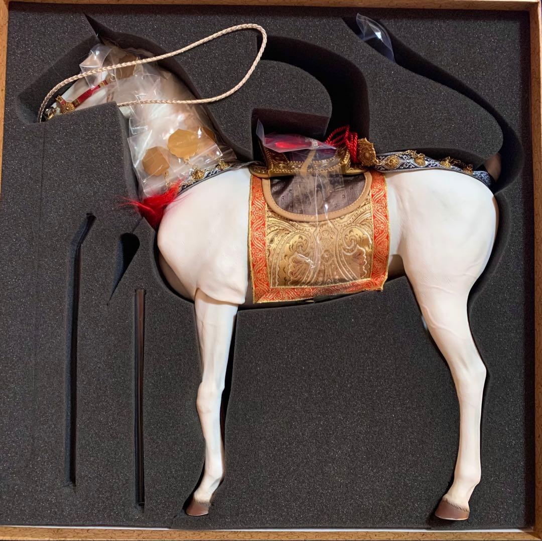 1/6 スケール　戦馬　馬　可動　フィギュア　ホットトイズ 系　模型　置き物