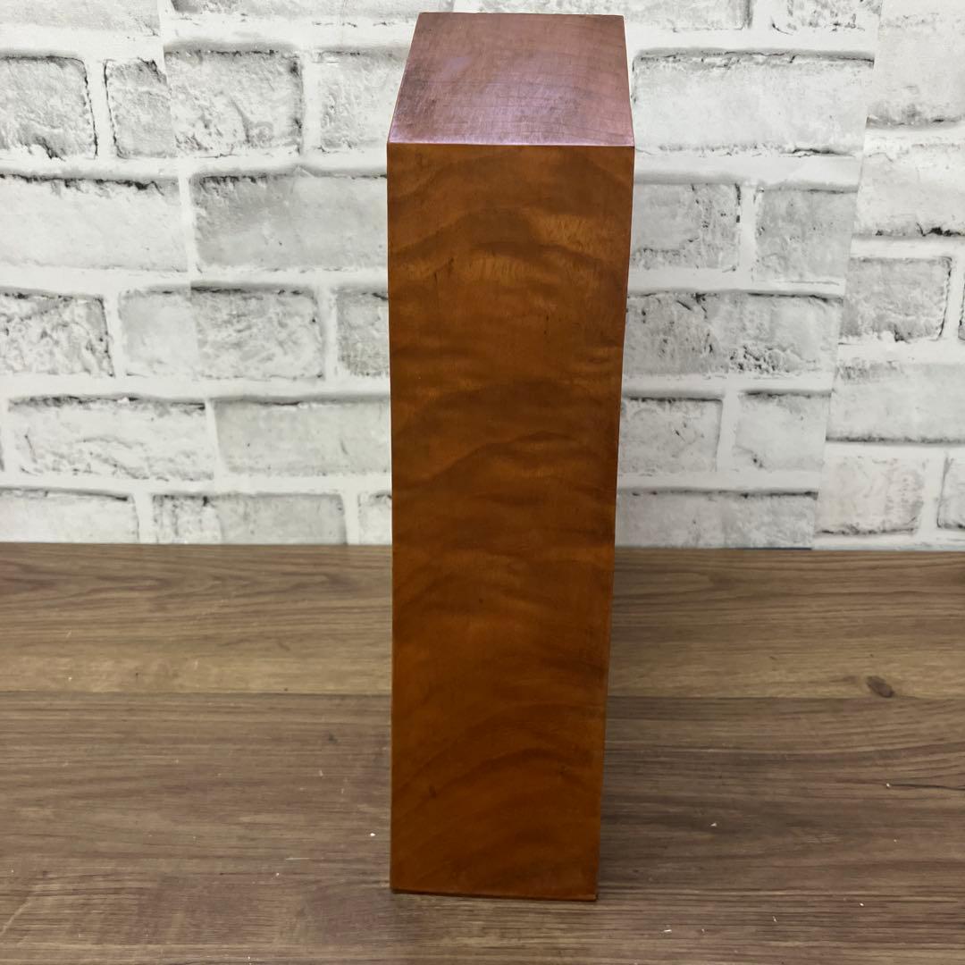 E-4 王将 飾り駒 将棋 置物 木製 縁起物 十周年記念 昭和五十四年 飾り