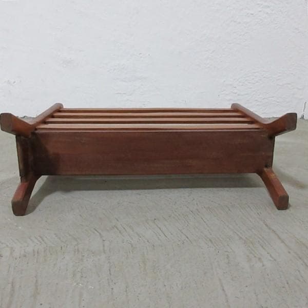 イギリス ビンテージ 家具 マガジンラック 雑誌入れ 新聞入れ 英国 6179e