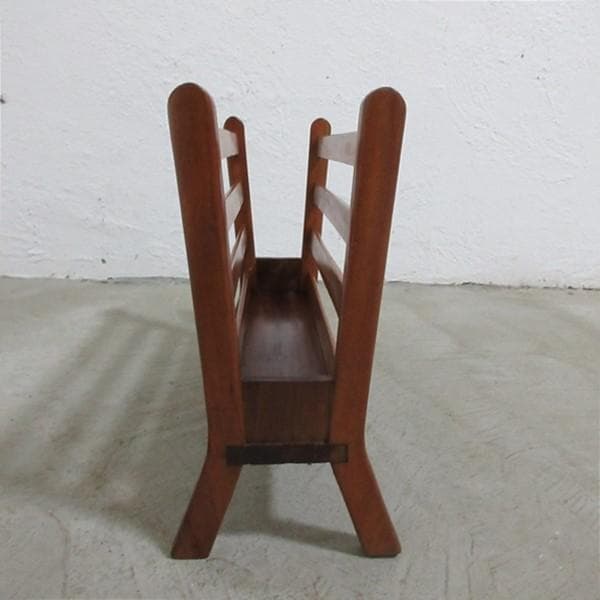 イギリス ビンテージ 家具 マガジンラック 雑誌入れ 新聞入れ 英国 6179e