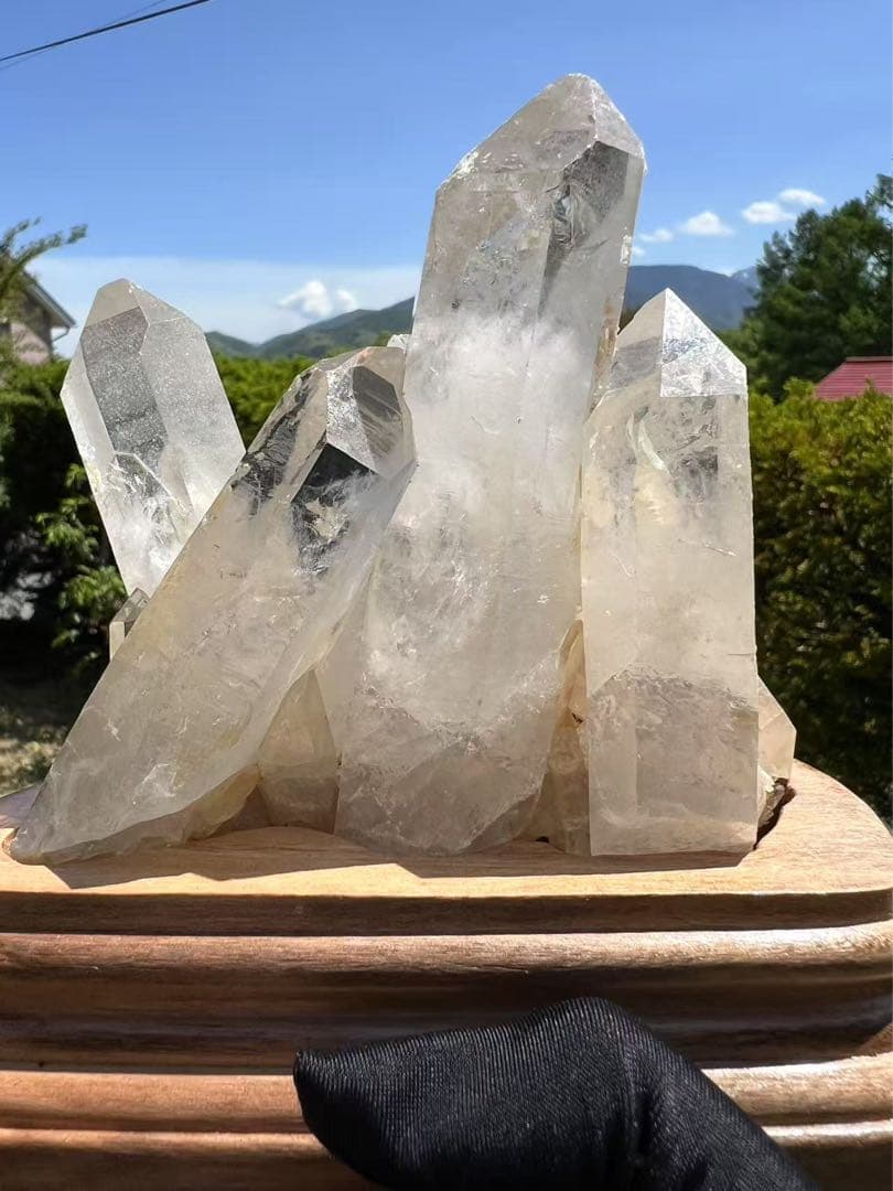 A776 マダガスカル産　水晶クラスター