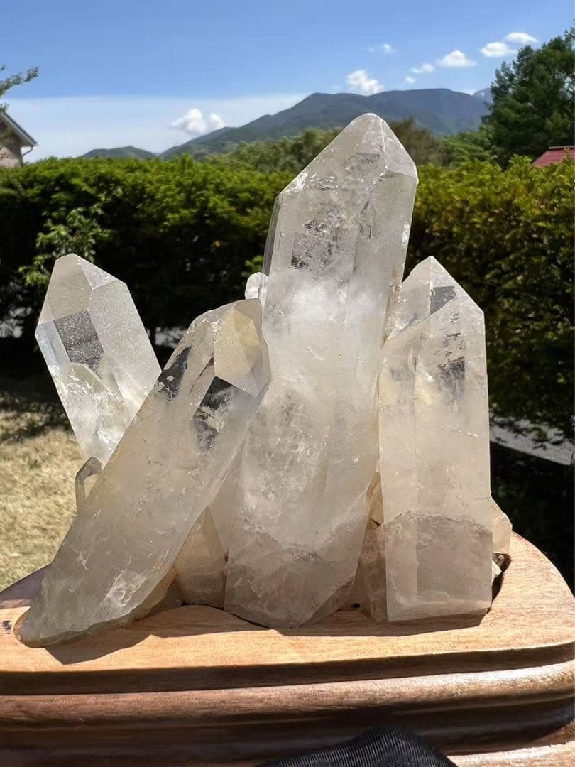 A776 マダガスカル産　水晶クラスター